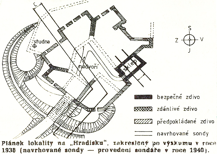 lokalita Hradisko 1938