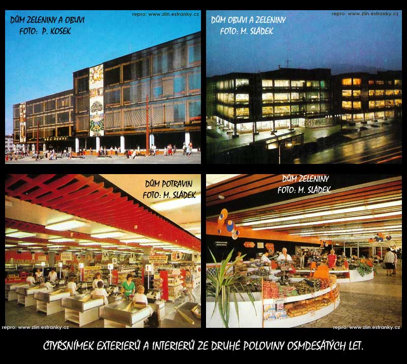 Čubovy obchodní domy 1987-88