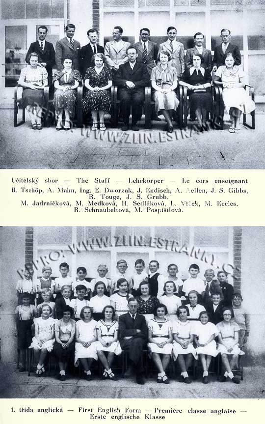 Škola pracující dle zásad Baťových - 1936