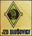 JZD Slušovice - amatérsky vyvedený dobový logotyp